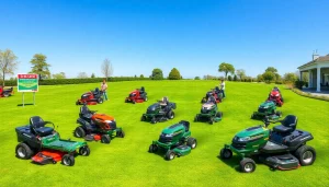 Explore zero turn mowers for sale with diverse models and a friendly sales environment.