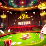 A thrilling gambling scene at https://i9bett.cn.com/ showcases vibrant casino tables, cards, and dynamic betting interfaces.