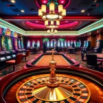 Players enjoying immersive gaming experiences at Jogoluck's luxurious online casino.