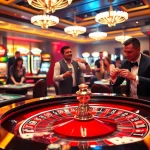 Players enjoying the thrilling MV88 gaming experience at a luxurious casino table.