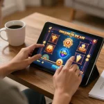 Playing online slots for bonus new member benefits with a cozy setup and strategy notes