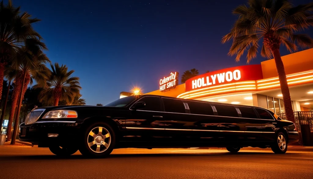 Experience premium Los Angeles Limo service with a stylish stretch limousine in Hollywood.