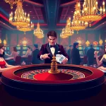 Kubet players engaging in thrilling casino games at an elegant table.