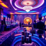 Mengundang pemain meraih kemenangan di slot server Thailand dengan mesin slot yang berwarna-warni dan chip poker.