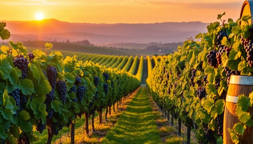 Indulge in the best wineries in California with vibrant vineyards and scenic landscapes.