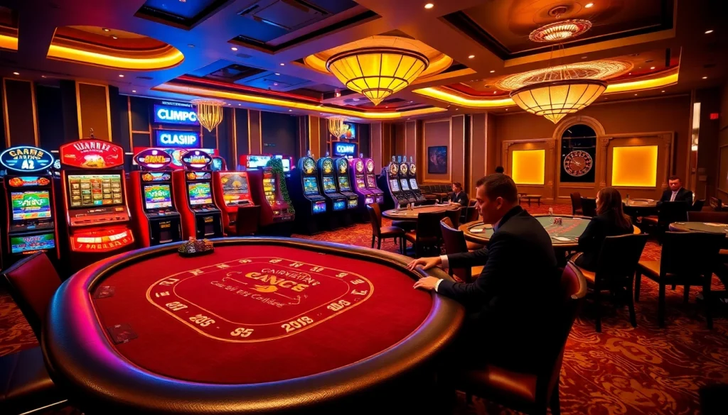 Experience the thrill of gambling with đăng ký qq88, featuring vibrant slot machines and poker tables.