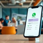 Understanding What is a CRM for WhatsApp with a smartphone showcasing a user-friendly interface.