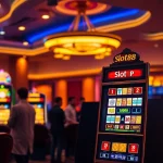 Engaging slot88 rtp gaming experience featuring vibrant slot machines and colorful chips