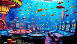 Engage in the underwater world of bắn cá đổi thưởng with colorful fish and thrilling casino games.