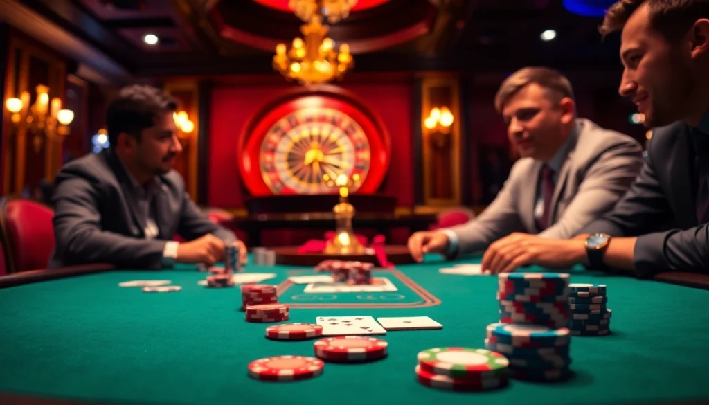 Vivez l'excitation du meilleur casino en ligne avec des tables de poker vibrantes et un gameplay immersif.