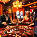 Experience the thrill of gambling at 28bet with players enjoying a lively roulette table.