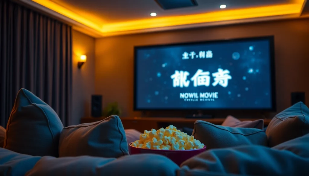 เพลิดเพลินไปกับการดูหนังออนไลน์ในบรรยากาศที่อบอุ่น สบายใจ