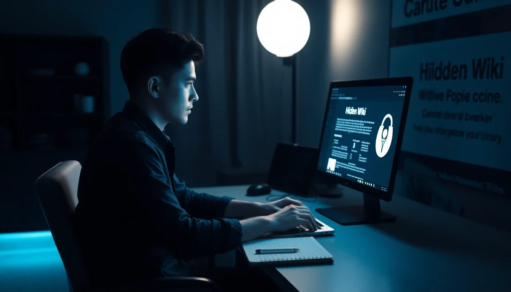 Browsing the hidden wiki tor site with a focus on safety and anonymity.