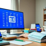 Engaging user translating with 有道翻译 interface and materials
