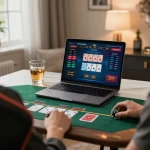 Engaging in live dealer blackjack on a laptop for sc8885 gaming strategy insights