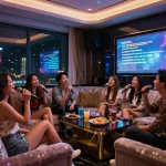 사치스러운 노래방 라운지에서 친구들과 함께 https://www.gangnamtune.com/perfect에서 잊지 못할 밤을 경험하세요.