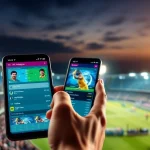 Learn which app is best for IPL betting with a fan enjoying a sports betting app on a smartphone.