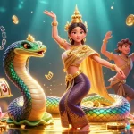Experience the thrill of Mwplay with vibrant casino elements enhancing this dynamic 3D illustration.