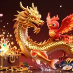 Engage with raja89 in an exciting scene filled with dynamic gaming elements and vibrant casino graphics.