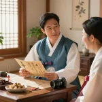 Patient receiving care at 수원한의원 showcasing traditional healing methods and personalized treatment.