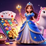 Experience the vibrant charm of vipph with enchanting casino elements and magical characters in action.