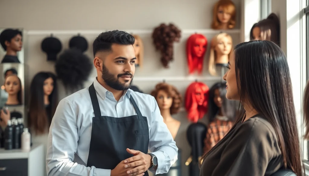 Enhance your look at Ace of Fades 212 with expert hair replacement services in a modern salon.