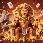 Experience the excitement of J188 bet with colorful casino elements and vibrant characters.