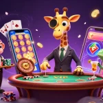 Play thrilling slot games and win big at rokok88 with vibrant characters in a rich casino scene.