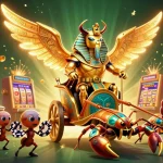 Spin and win with vibrant slot machines and dynamic characters in an exciting casino adventure.