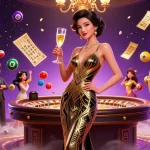 Experience fast-paced kqbd action with vibrant elements in a luxurious gambling scene.