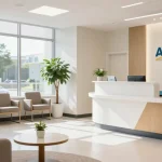 Explore ACA marketplace plans Medicare for patient care and health services at a modern clinic.