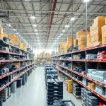 Showcase of quality OEM parts available at https://factoryoemsupply.com/ in a professional automotive warehouse.