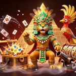 Engage in the Manaslu Circuit Trek while navigating through vivid 3D casino elements and dynamic gaming symbols.