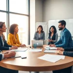 Engagement in Federal and State contracts during a professional meeting.