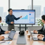 Team discussing cibc cmo strategies in a modern office setting
