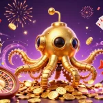 Experience the excitement of bandar toto with a vibrant 3D casino scene filled with thrilling game elements.