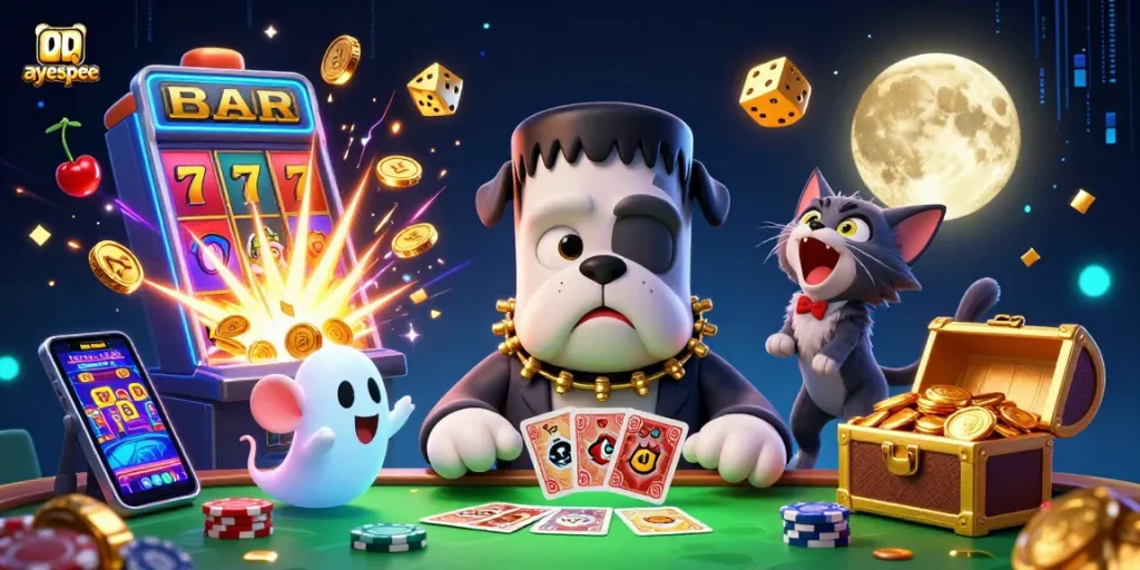 Ayespee menghadirkan permainan slot online dengan grafik menarik dan tampilan yang mudah diakses.